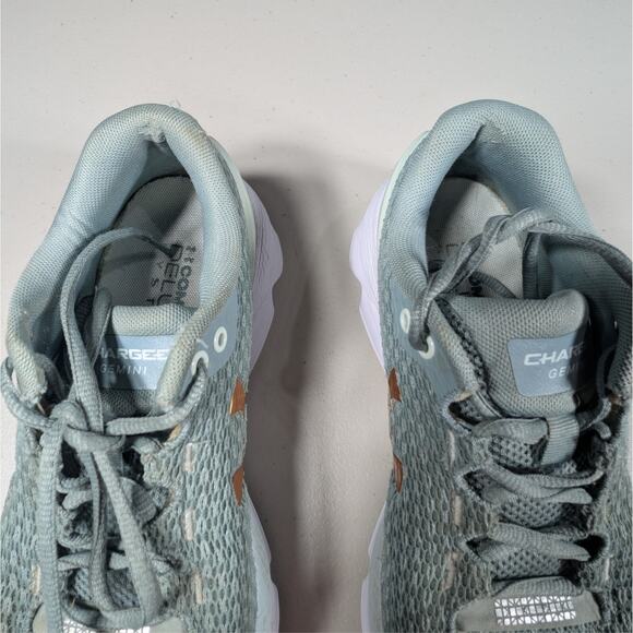 Under Armour Womens Shoes Size 7 Green Charged Gemini Running 3026500-300 - Picture 6 of 9